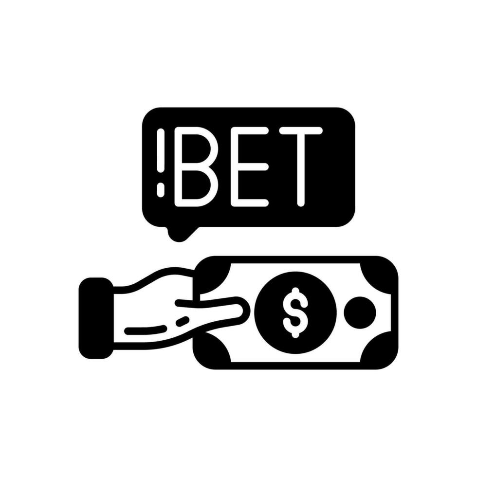 Esports betting icon in vector. Illustration vector