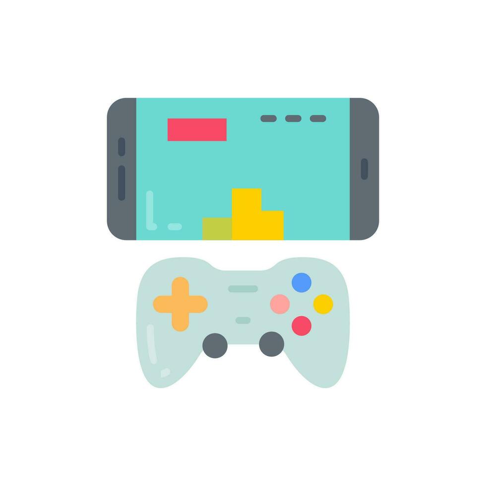 Esports mobile gaming icon in vector. Illustration vector