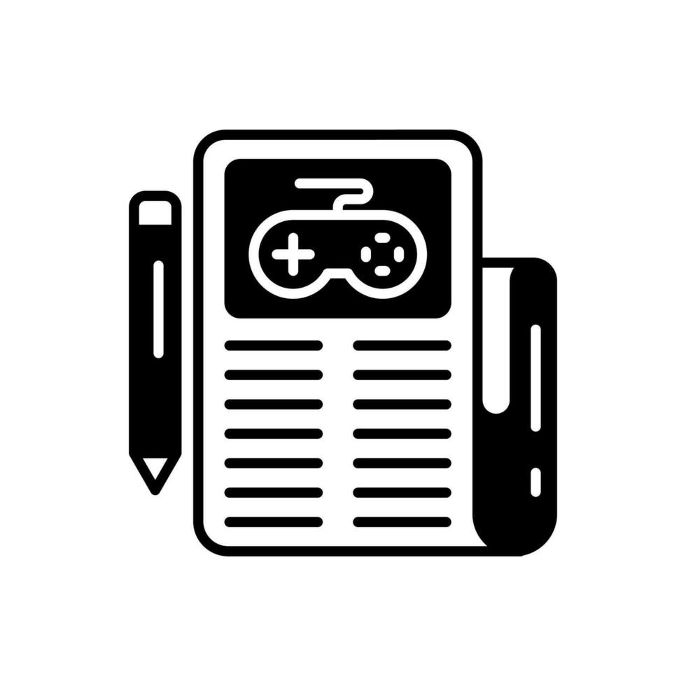 Esports News icon in vector. Illustration vector