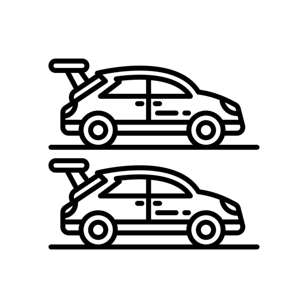 Racing games icon in vector. Illustration vector