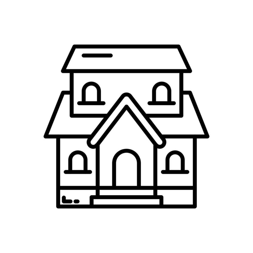 House icon in vector. Illustration vector