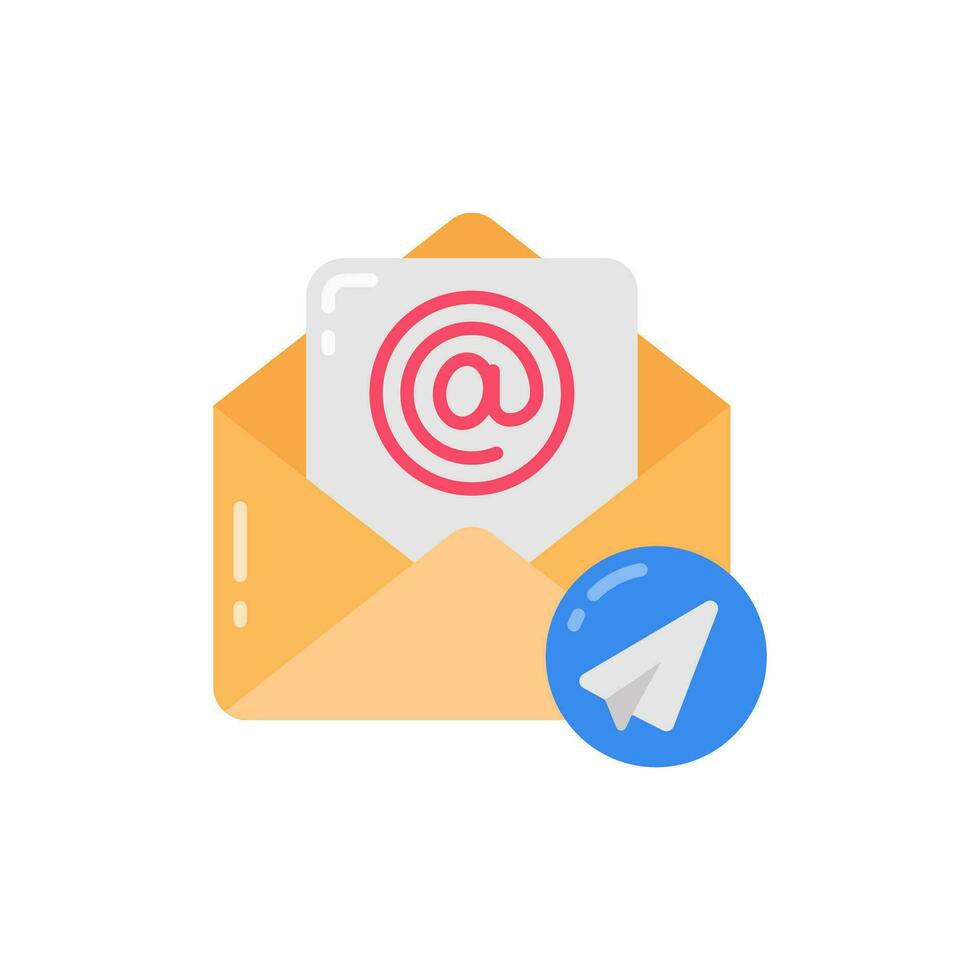 Email icon in vector. Illustration vector