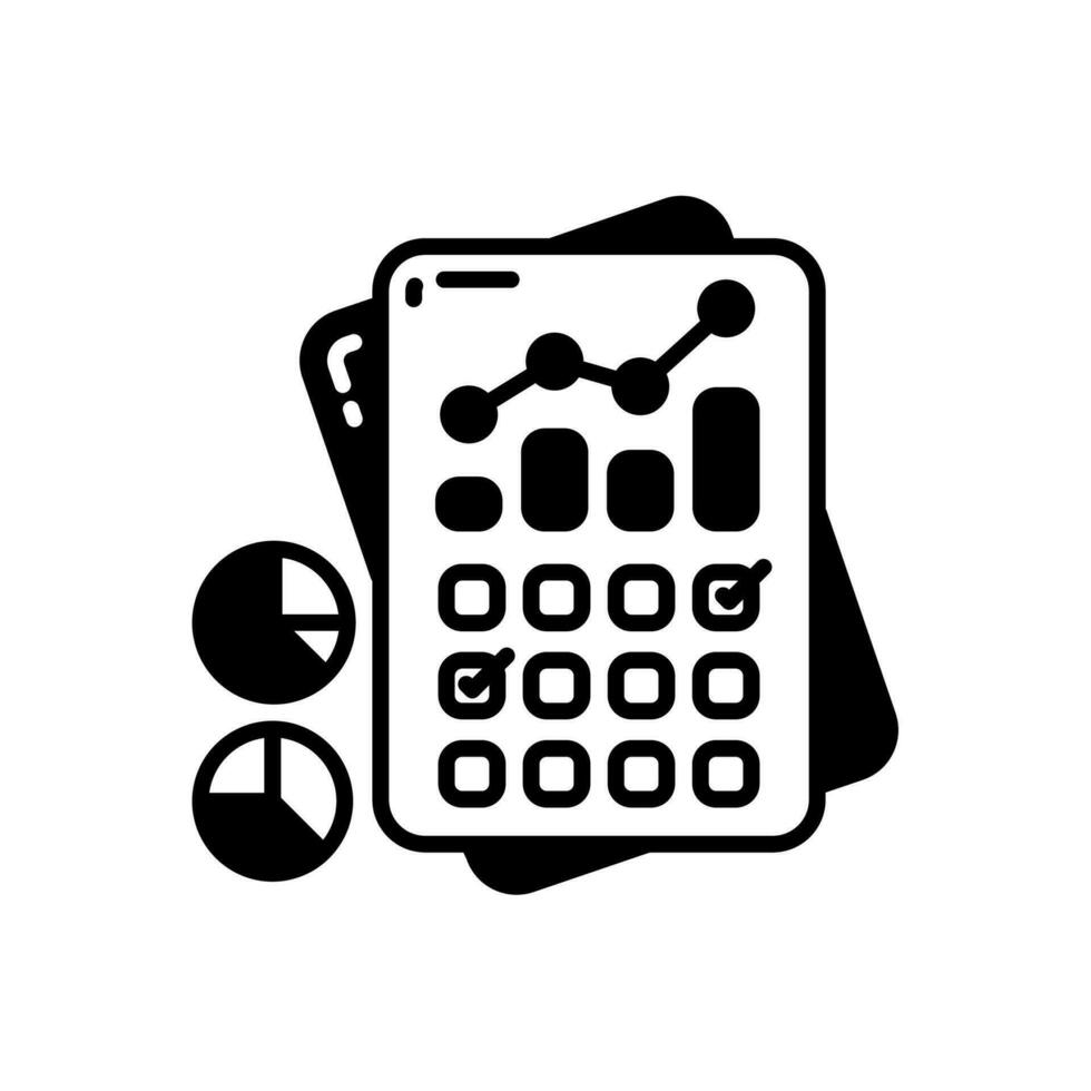 Daily Report icon in vector. Illustration vector