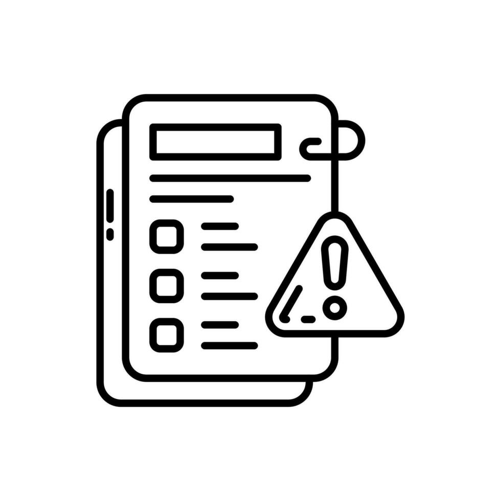 Priority Documents icon in vector. Illustration vector