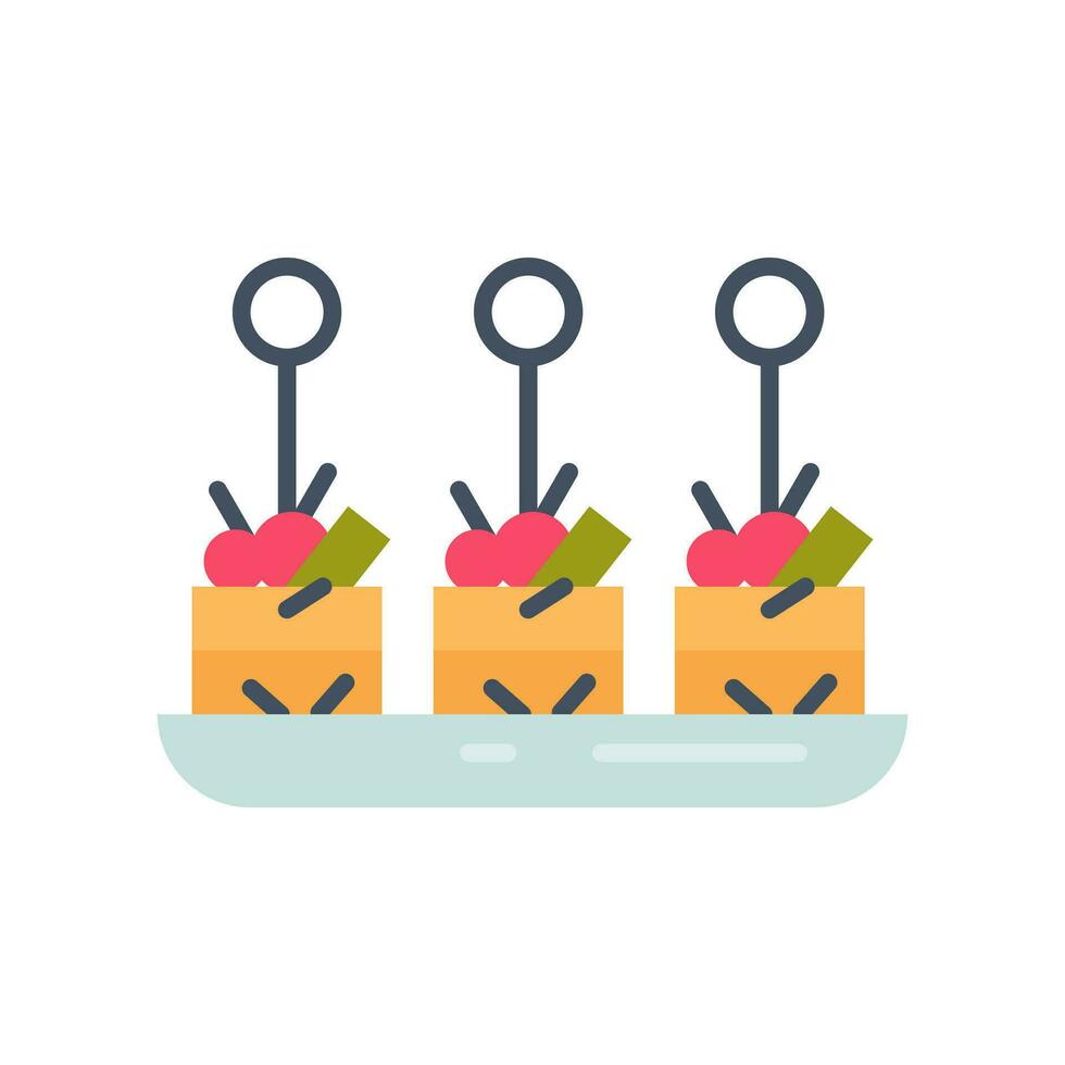 Appetizer icon in vector. Illustration vector