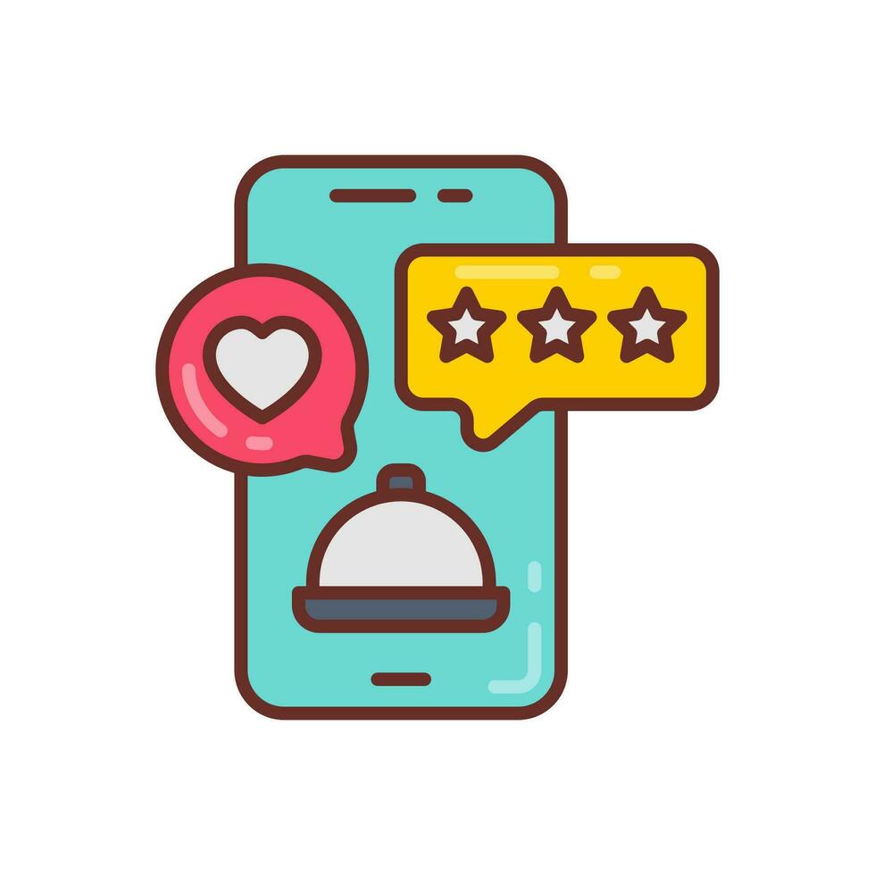 Rating icon in vector. Illustration vector