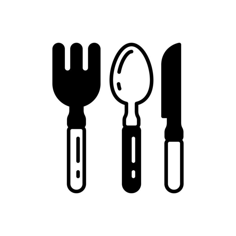 Cutlery icon in vector. Illustration 25730237 Vector Art at Vecteezy