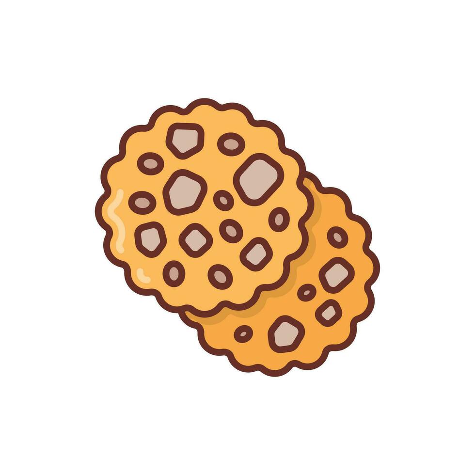 Crackers icon in vector. Illustration vector