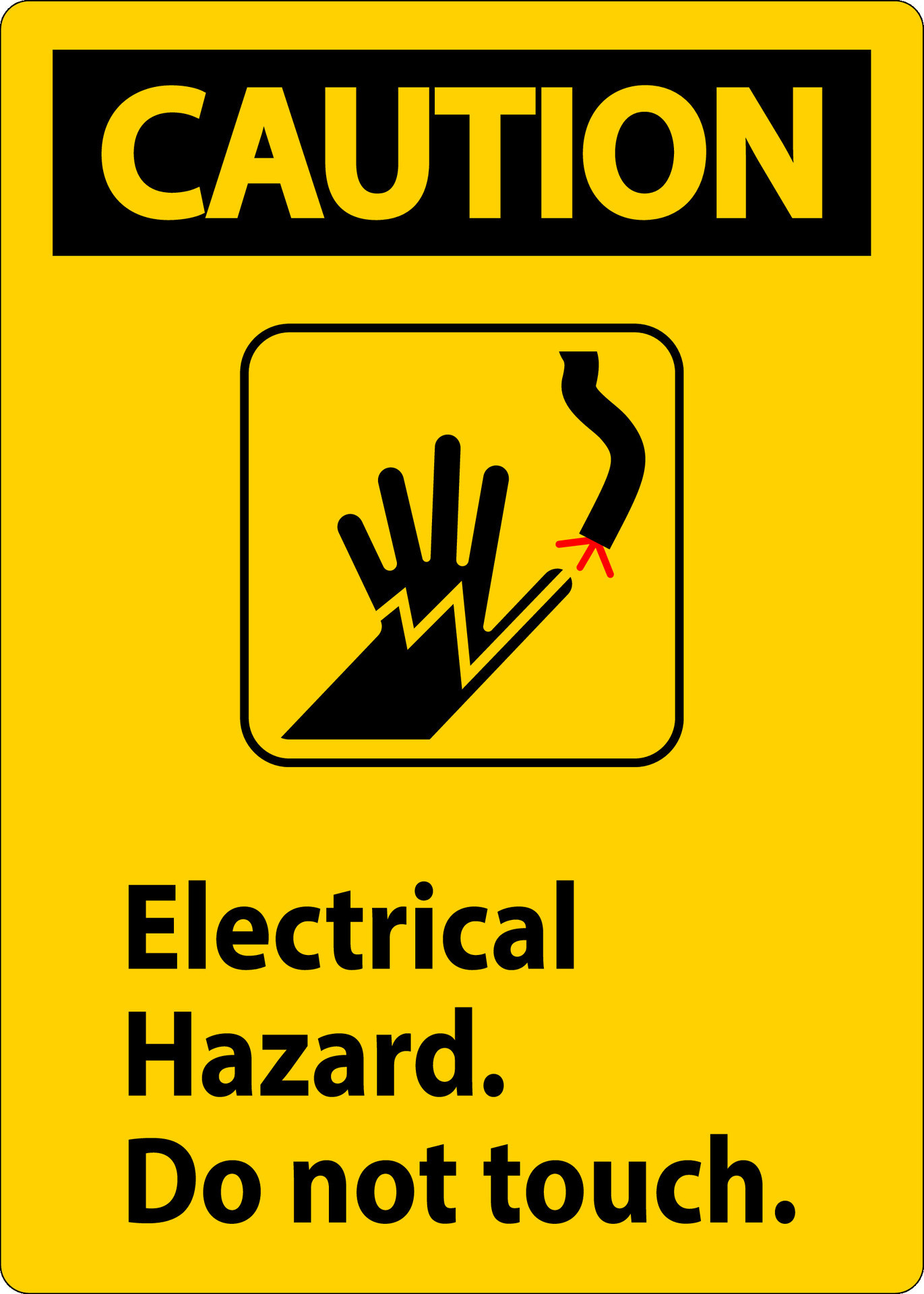 caution-sign-electrical-hazard-do-not-touch-25732158-vector-art-at