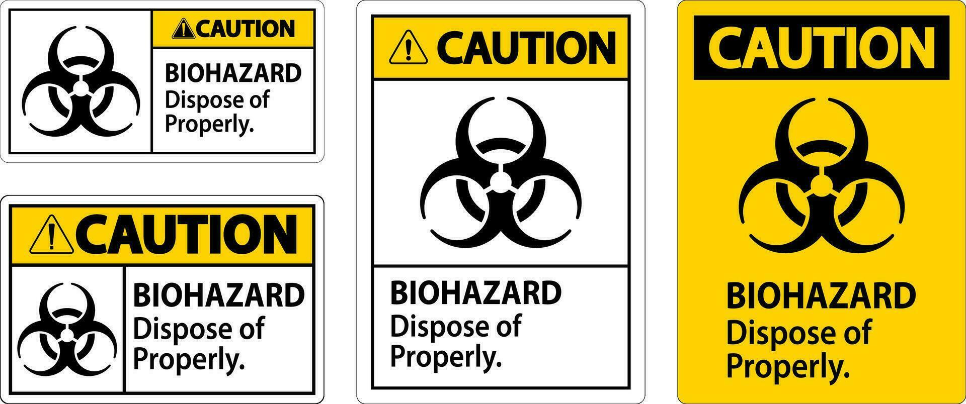 peligro biológico precaución etiqueta peligro biológico disponer de correctamente vector