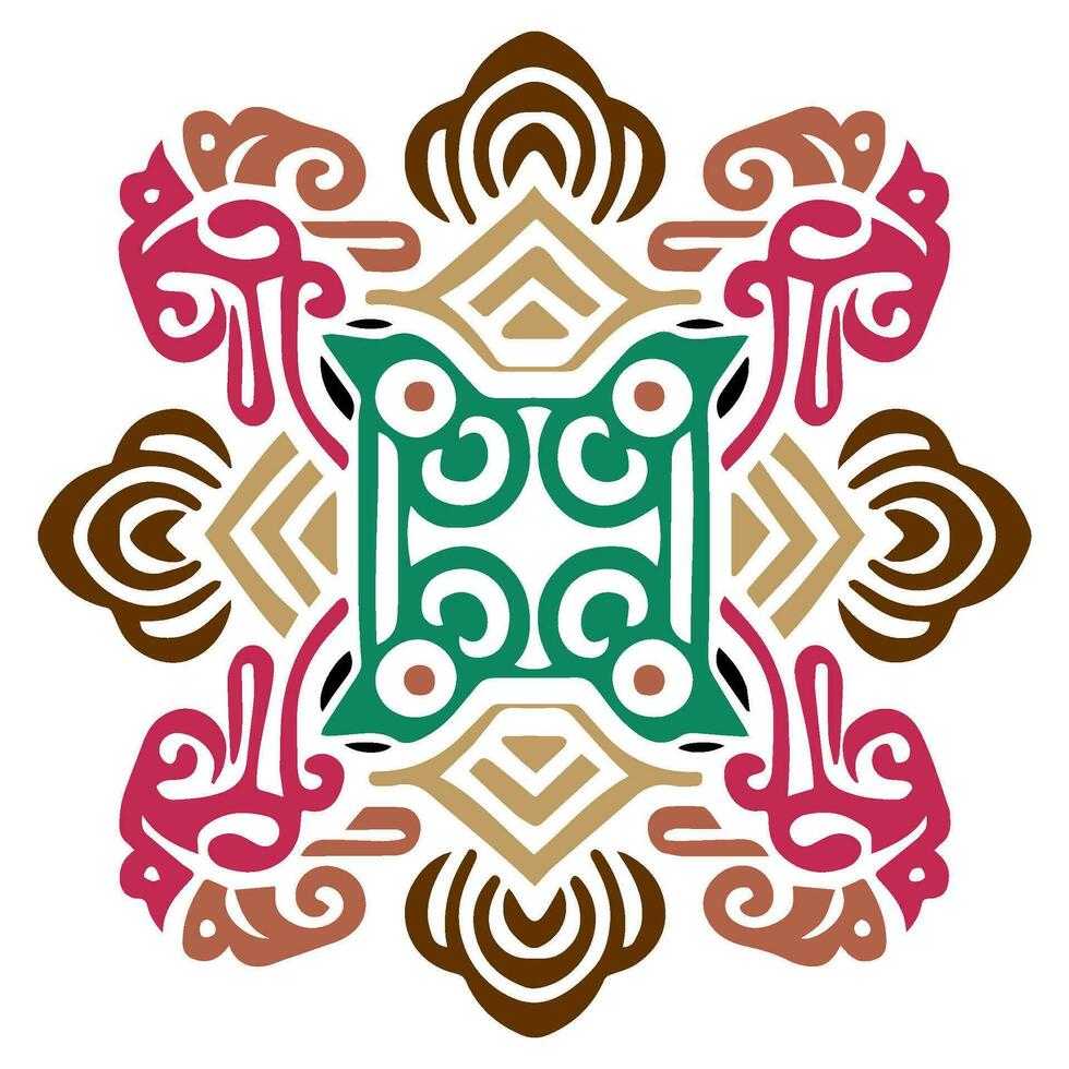 céltico ornamento nudo tribal tótem tatuaje vector