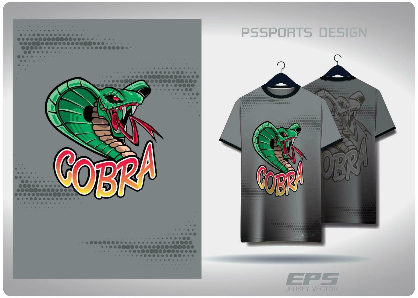 vector camiseta antecedentes imagen.cobra modelo diseño, ilustración, textil antecedentes para camiseta, jersey calle camiseta