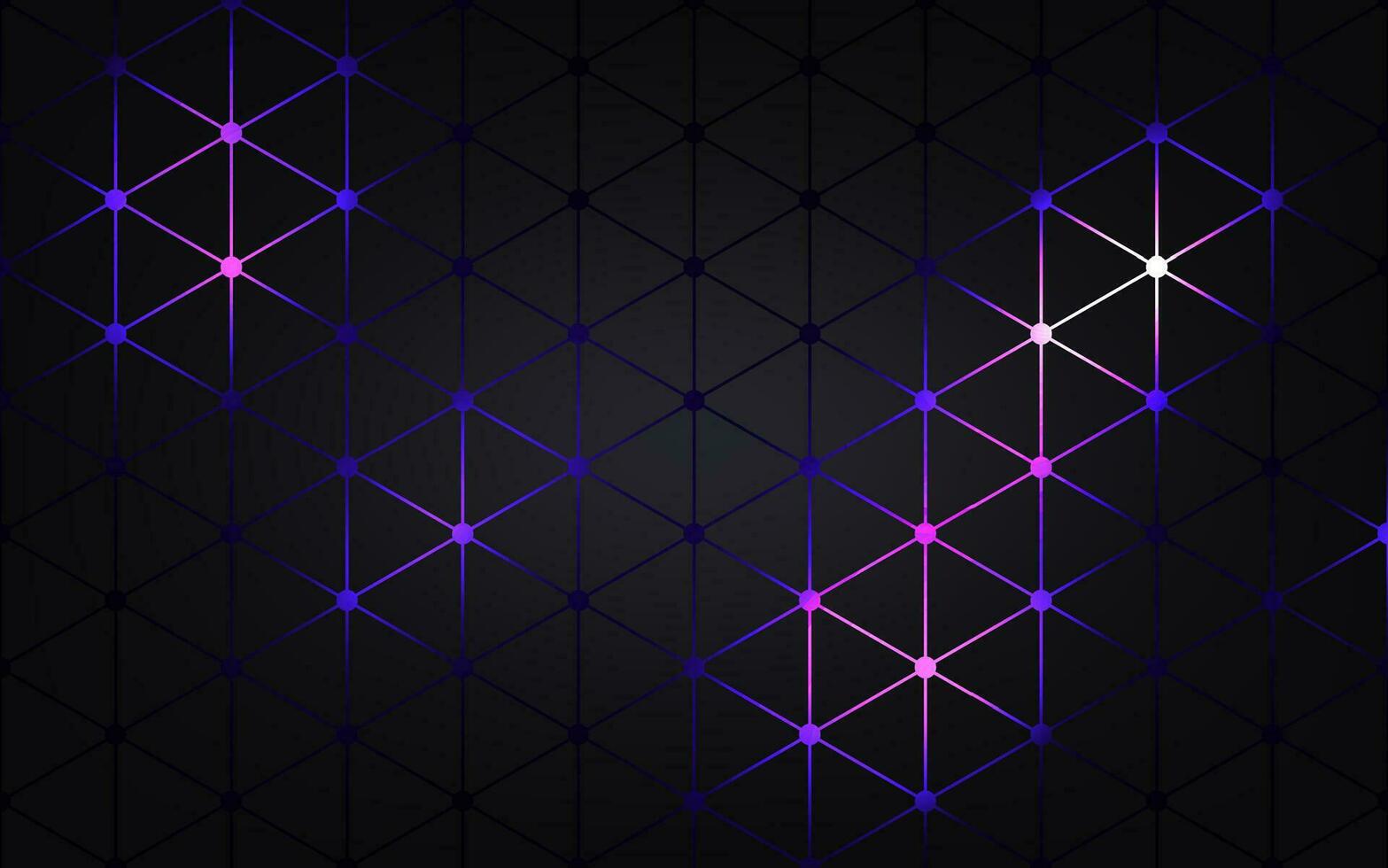 Hexagonal abstract technology background. electric glow hexagonal background. vector illustration.