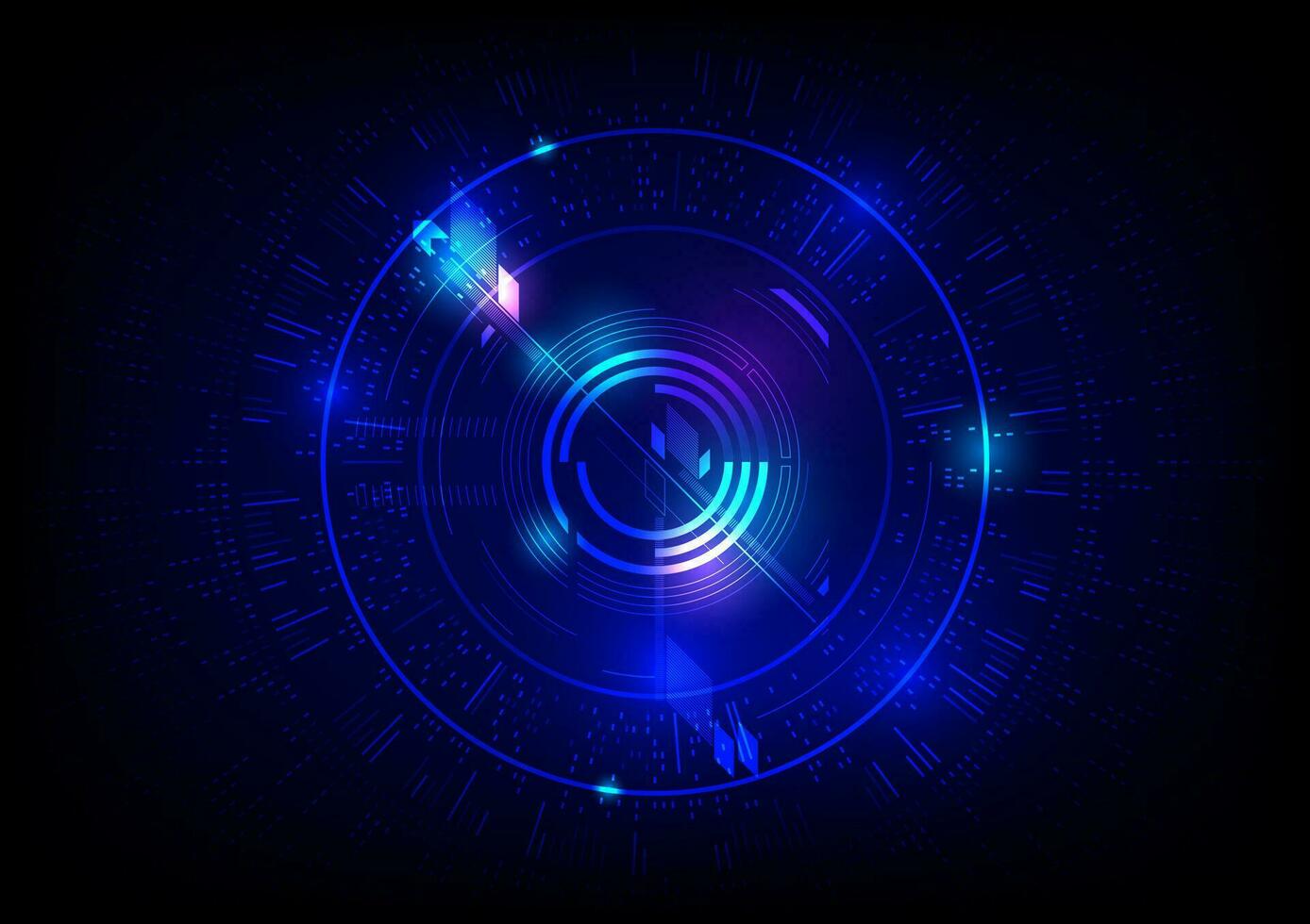 Abstract circuit technology background with digital data connection system and computer electronic design. Vector design.
