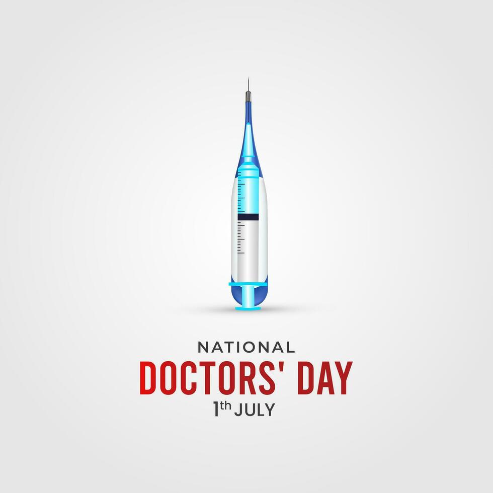 National Doctors Day vector