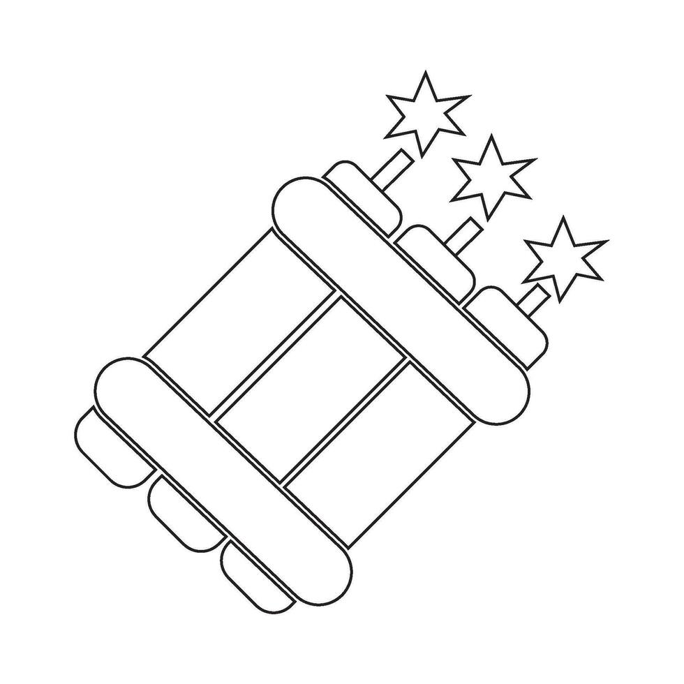 dynamite icon vector