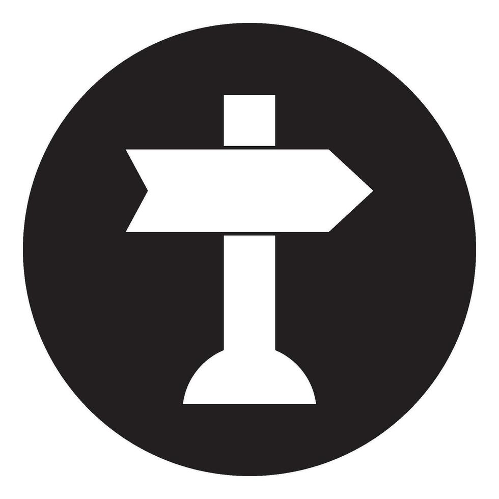 direction icon vector