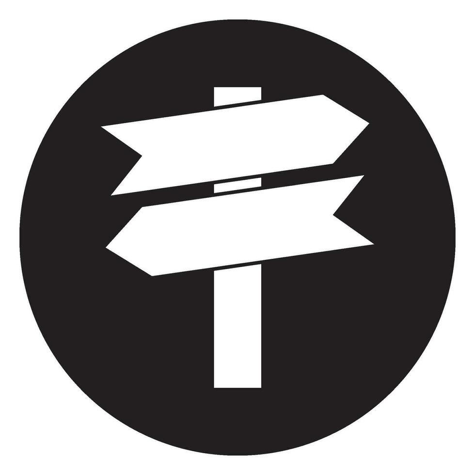 direction icon vector