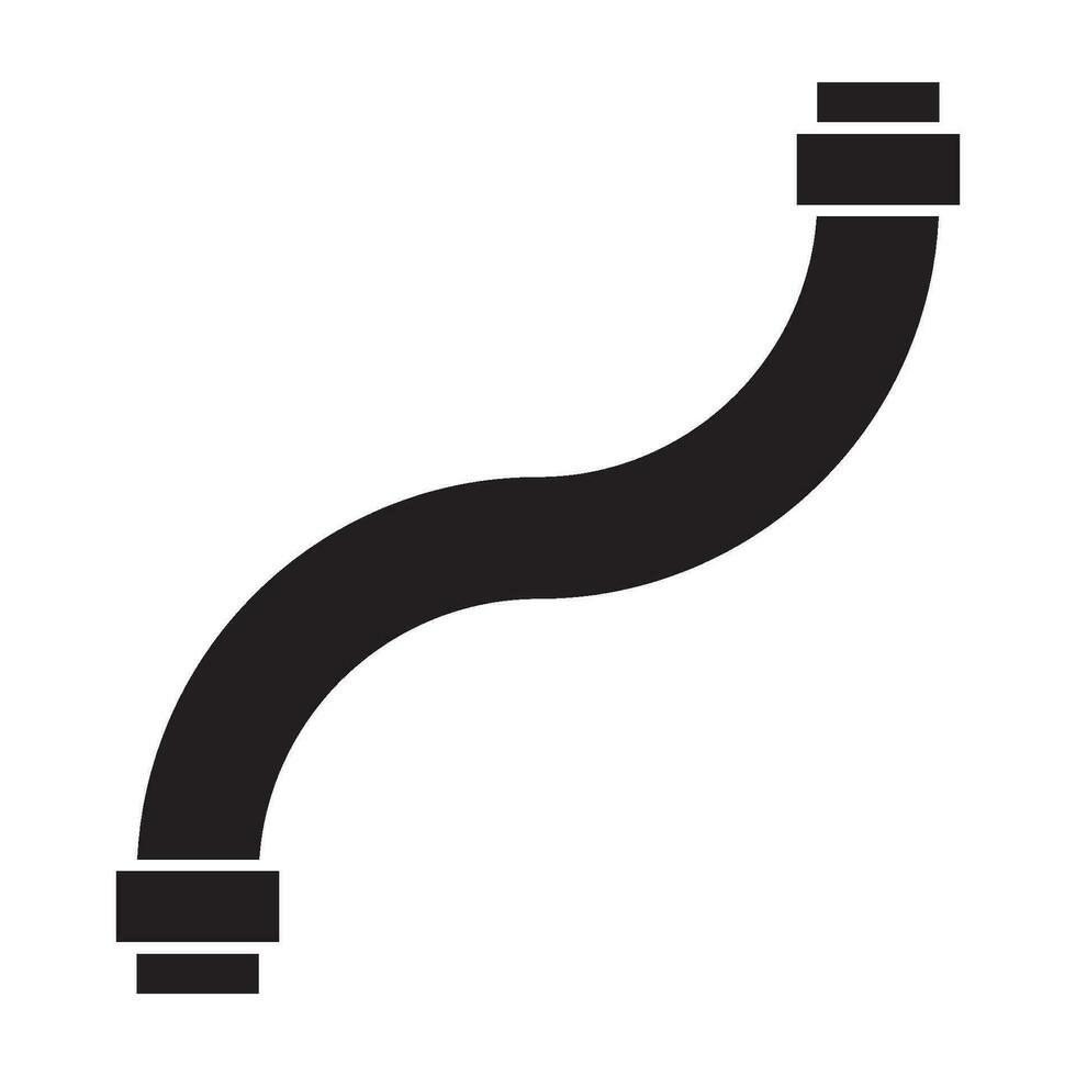 pipe icon vector