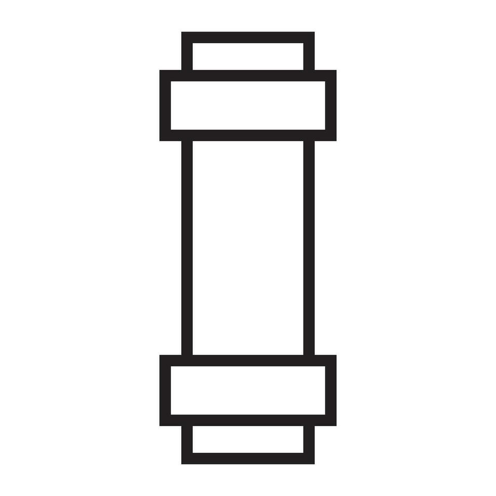 pipe icon vector