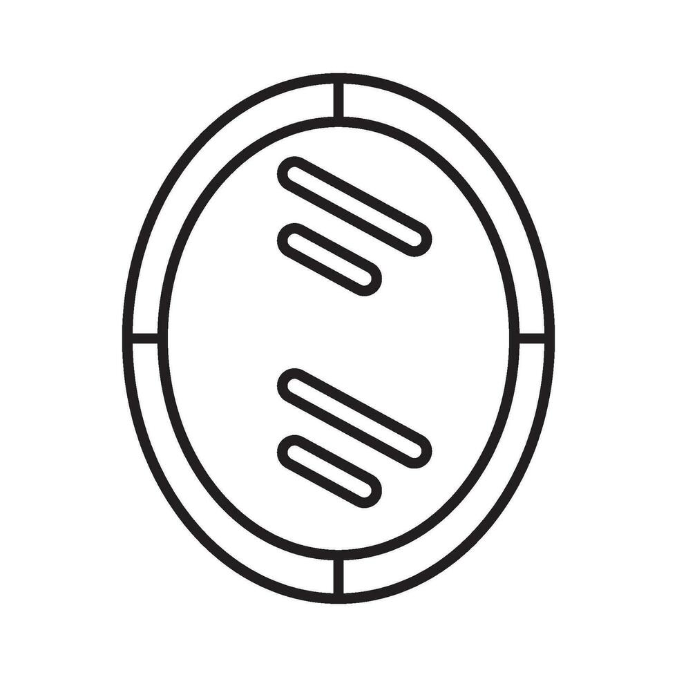 mirror icon vector
