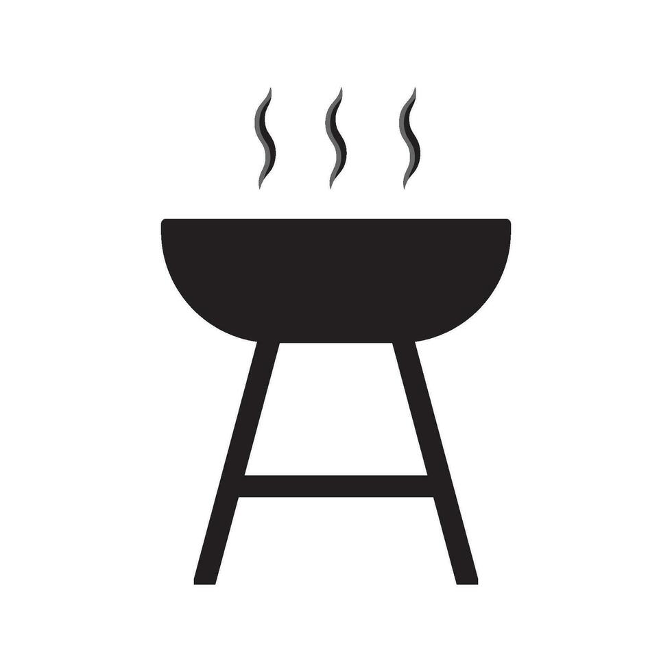 barbecue icon vector