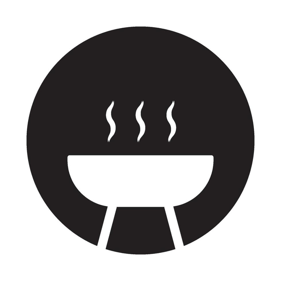 barbecue icon vector