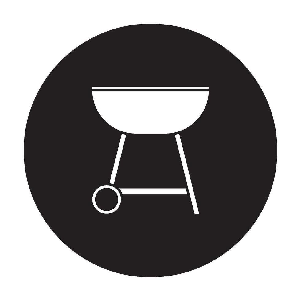 barbecue icon vector