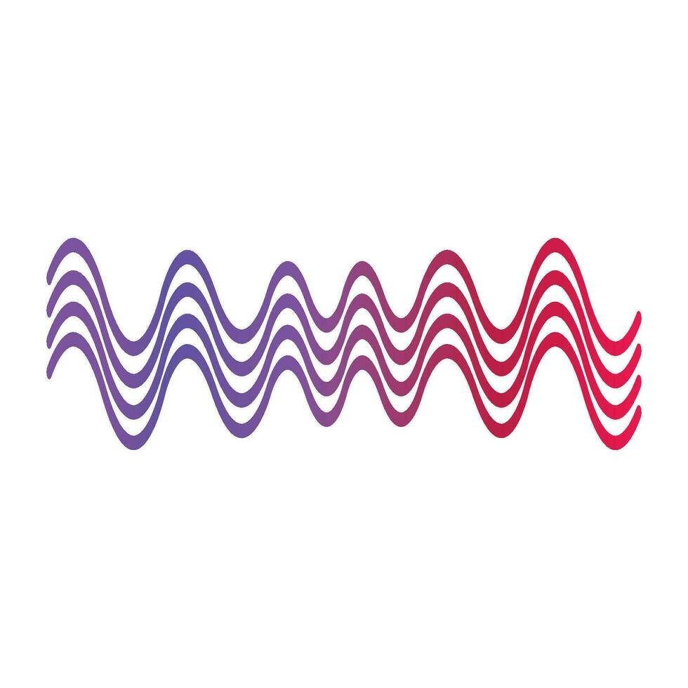 sound wave icon vector