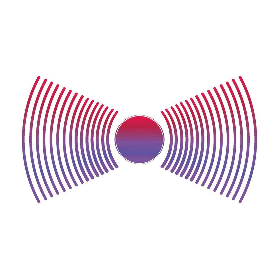 sound wave icon vector