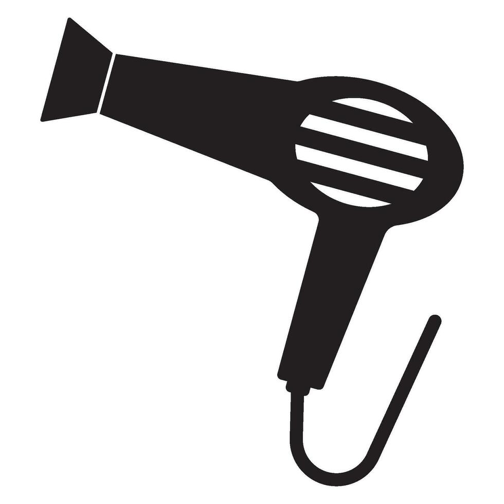 hair dryer icon vector