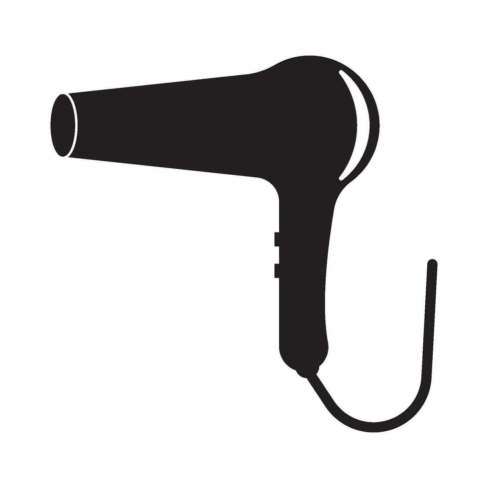 hair dryer icon vector