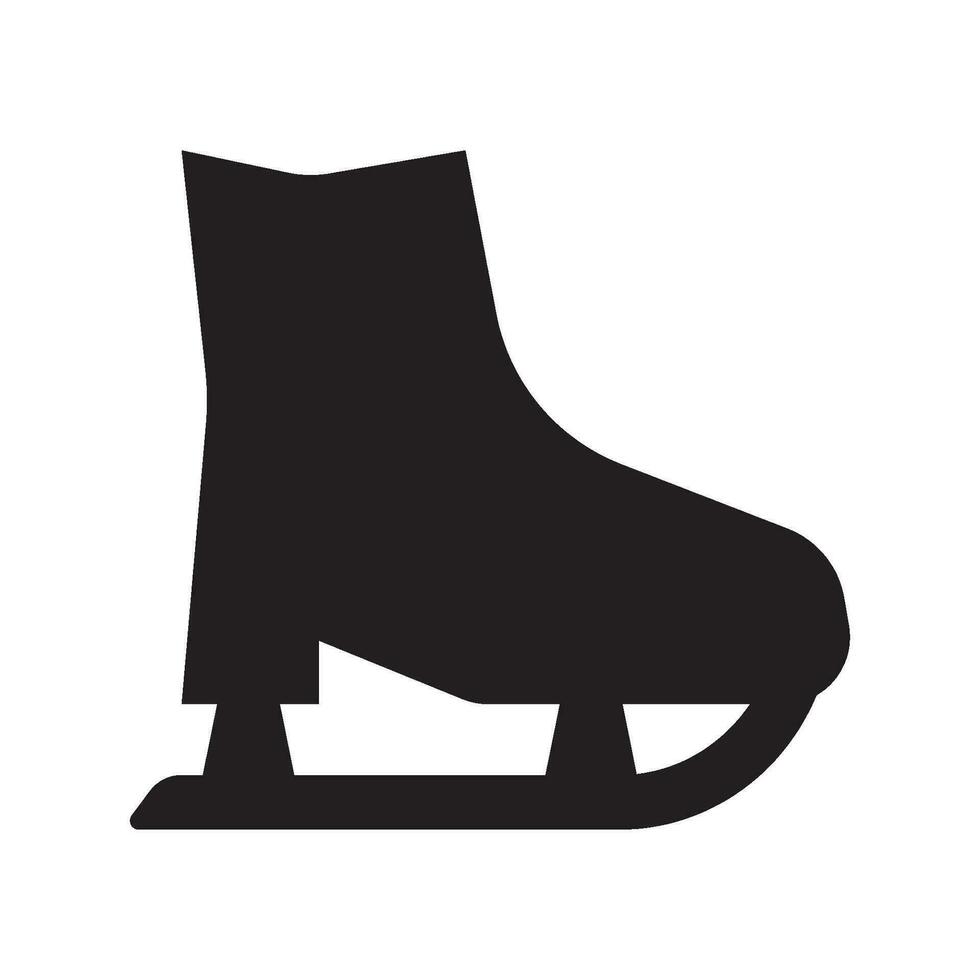 patines icono vector