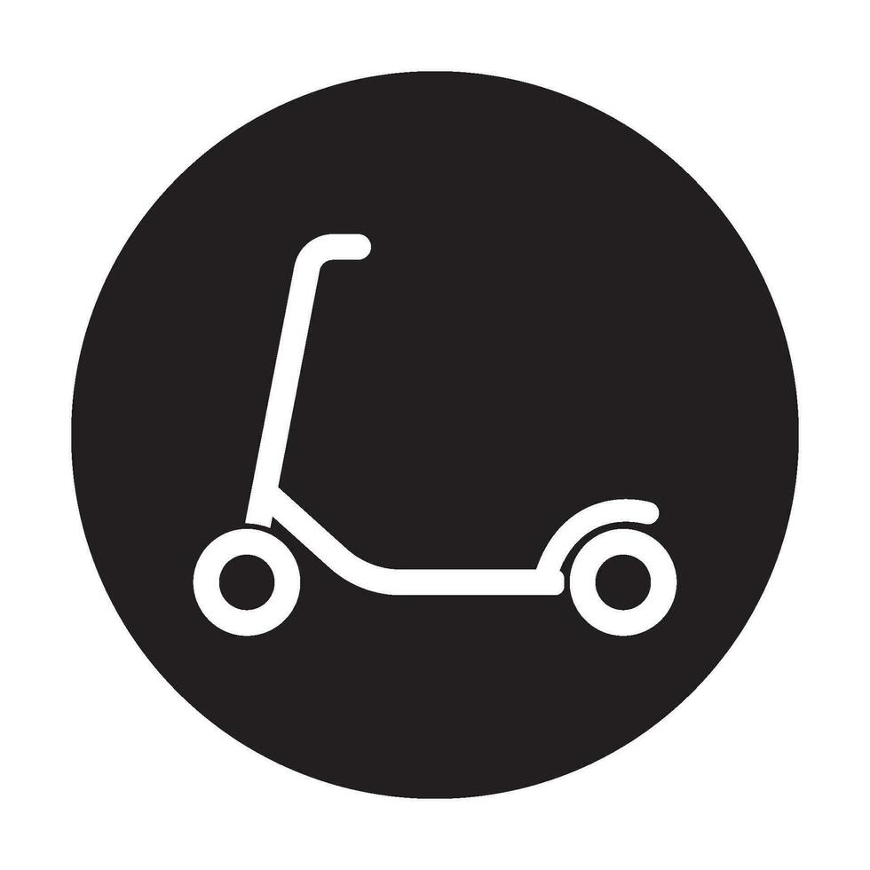 scooter icon vector