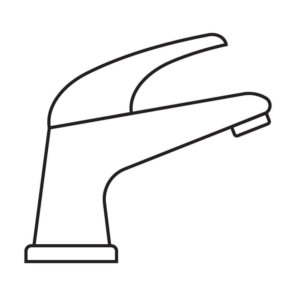 faucet icon vector