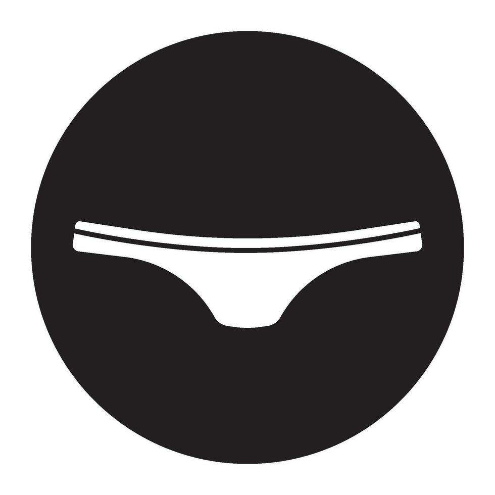 underwear icon vector