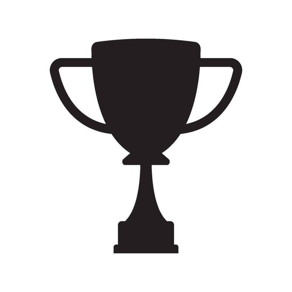 trophy icon, award vector