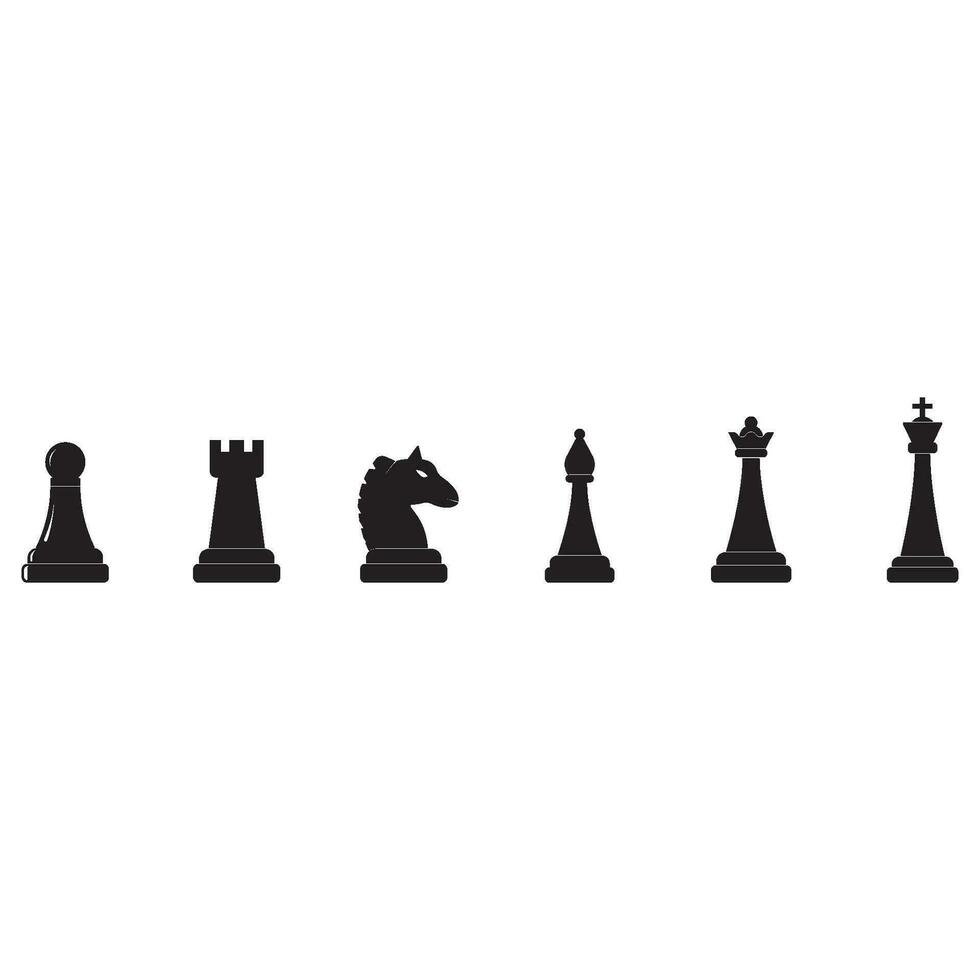 chess icon vector