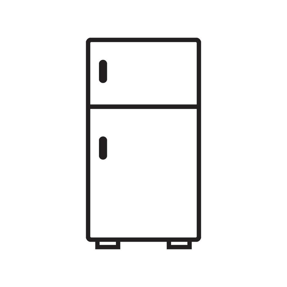 refrigerator icon vector