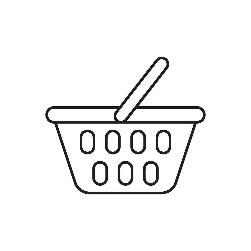 shopping bag icon vector