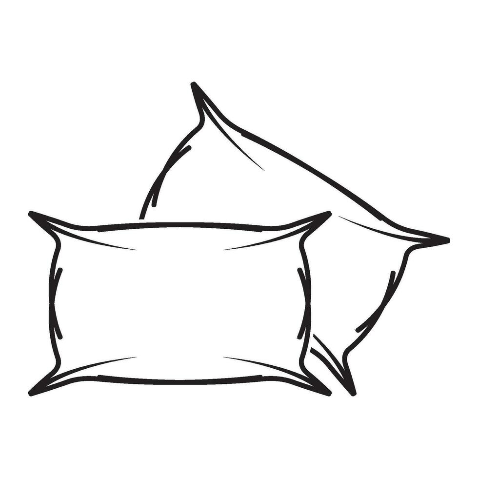 pillow icon vector