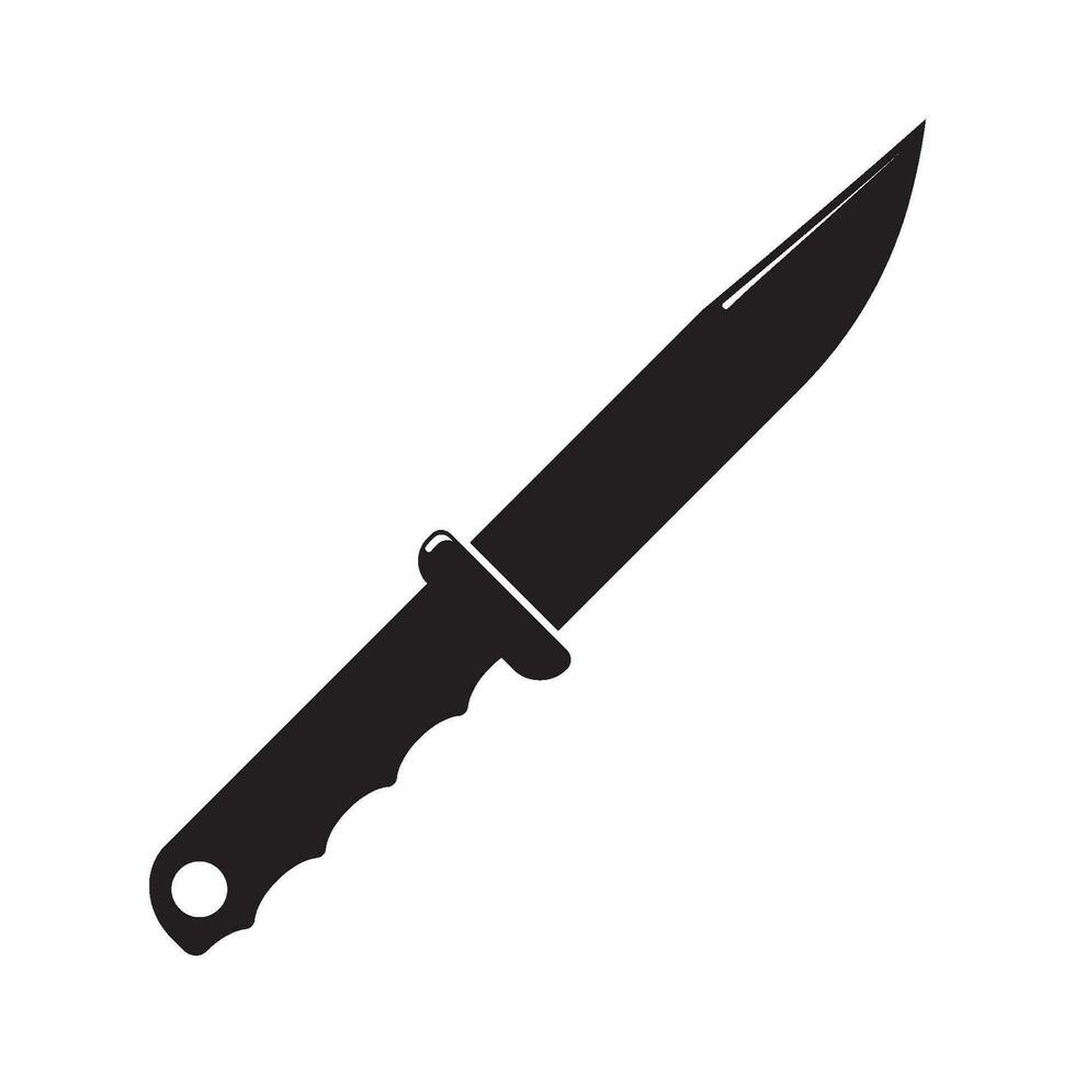 cuchillo icono vector