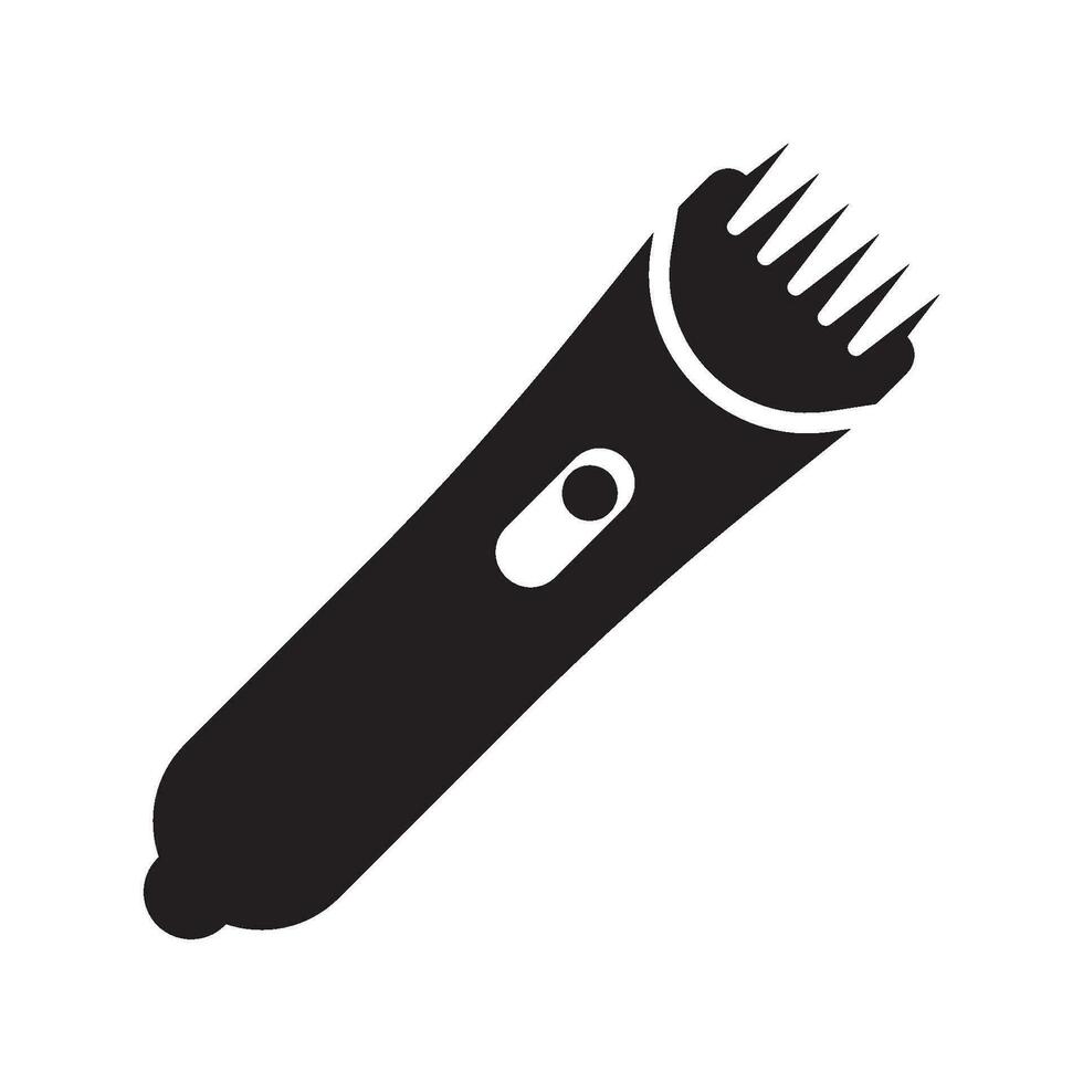 hair clipper icon vector