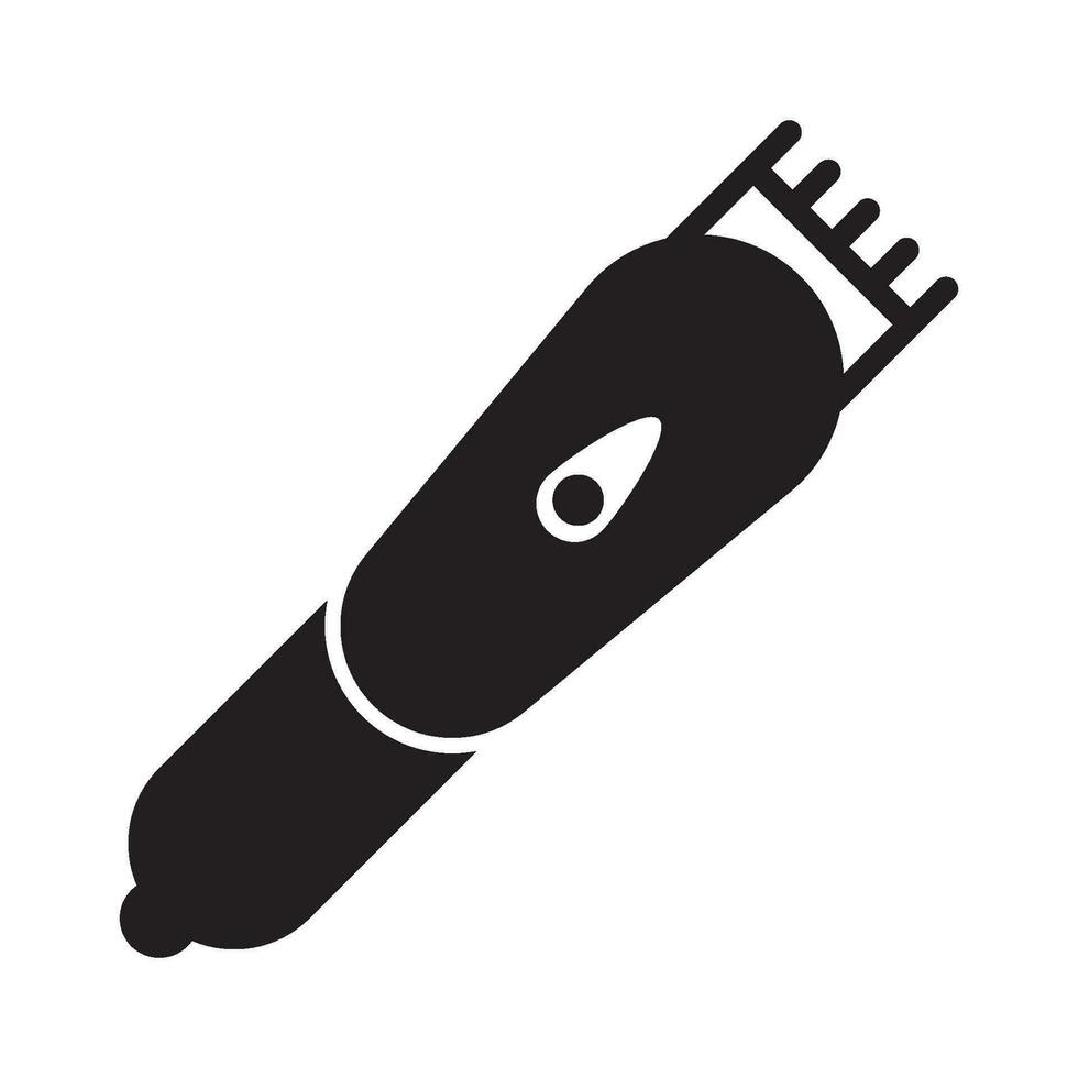 hair clipper icon vector