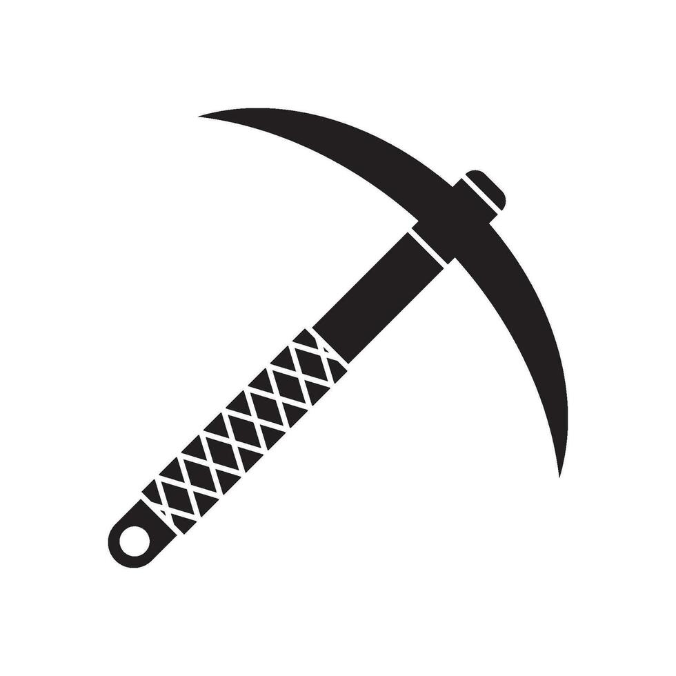 pickaxe icon vector