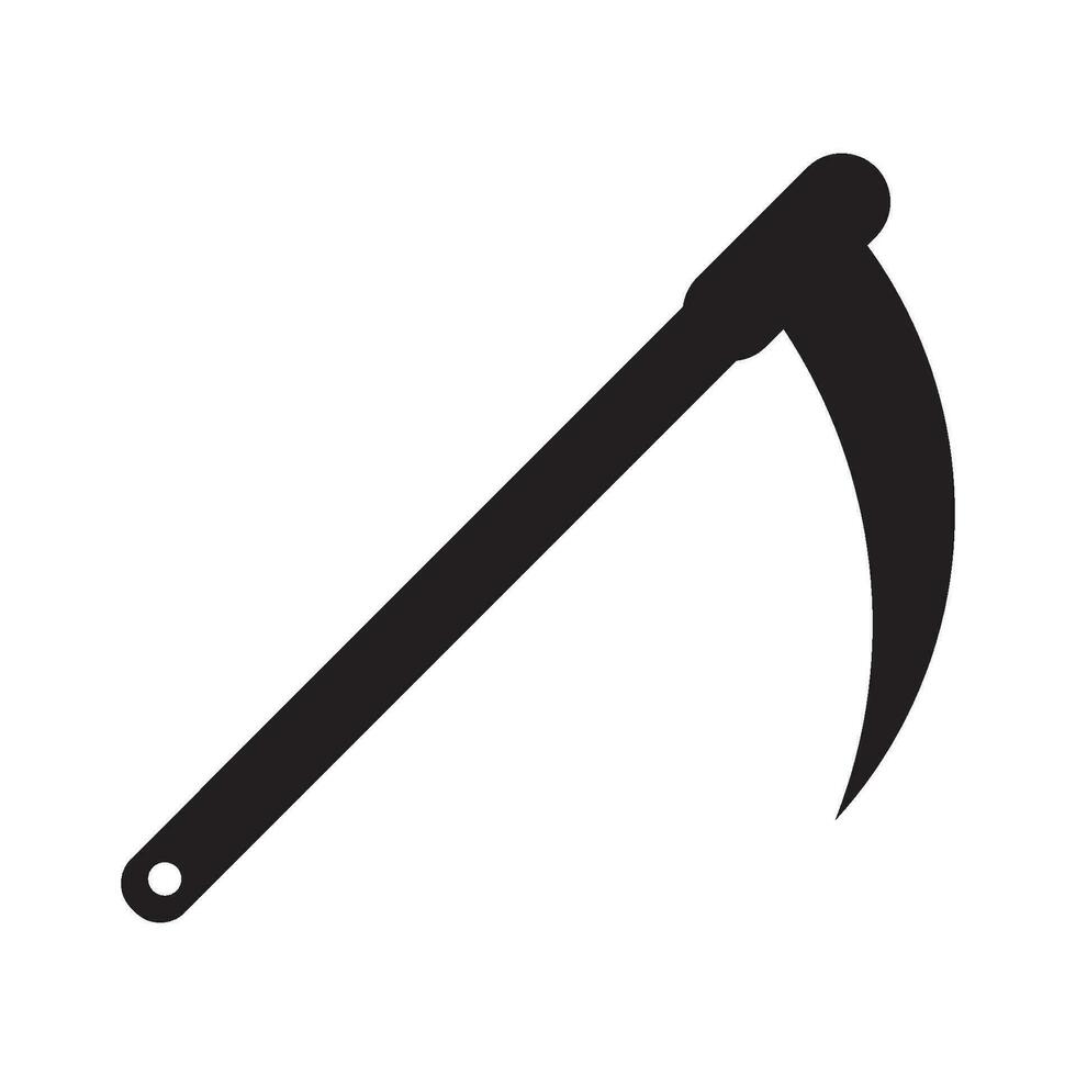 sickle icon vector