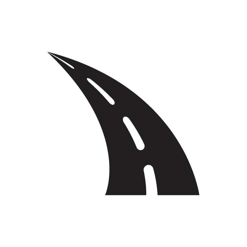 vector de icono de carretera