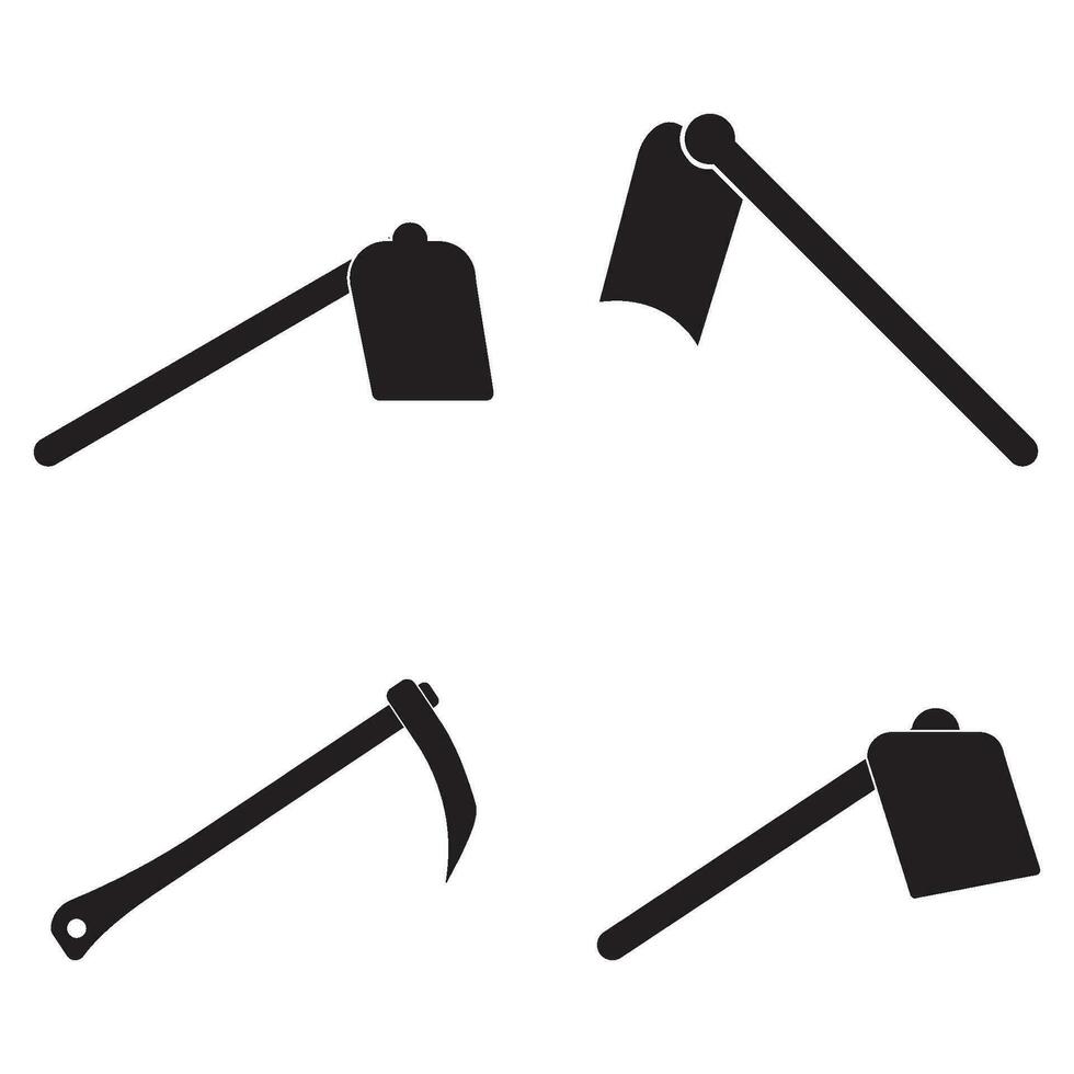 hoe icon vector