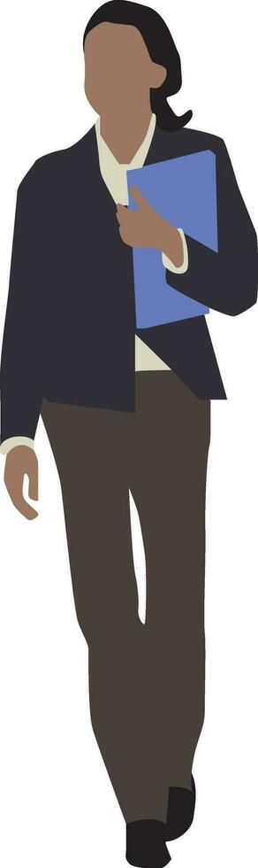 professional businessman in his field vector