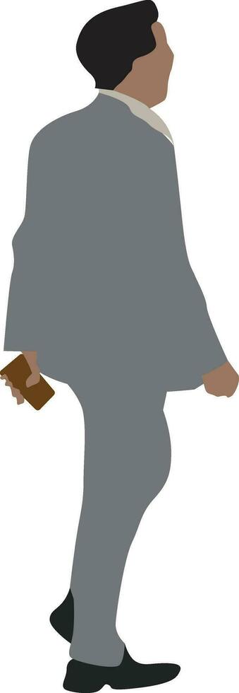 professional businessman in his field vector